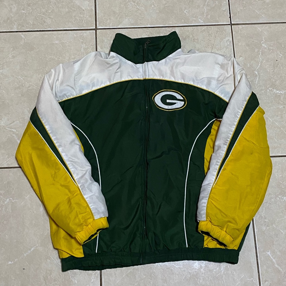 NFL Green Bay Packers Reversible Jacket!! Beautiful Signature Colors